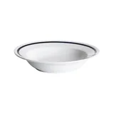 Тарелка для пасты «Эр-гоу!» керамика 1л D=215,H=40мм белый,синий