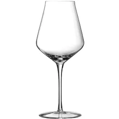 Wine glass “Revil up”  chrome glass  400 ml  D=91, H=232mm  clear.