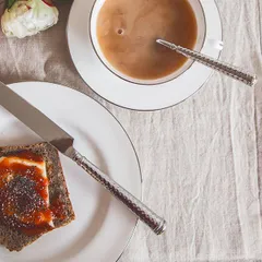 Ложка кофейная «Кубизм 21» хромоник. сталь ,L=12см хромиров., изображение 3