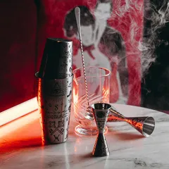 Ложка барная сталь нерж. ,L=300,B=35мм серебрист., изображение 3