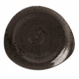 Тарелка «Крафт Грэй» мелкая фарфор ,H=37,L=305,B=275мм серый