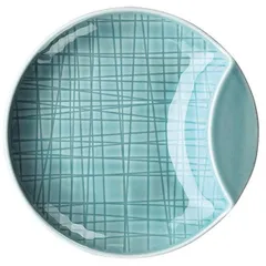 Тарелка пирожковая «Меш Аква» фарфор D=12см голуб.