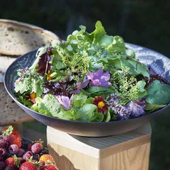 Салатник «Арборесценс» фарфор 3,5л D=335,H=90мм серый,черный, изображение 3