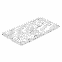 Дренаж для гастроемкости GN 1/3 пластик ,L=32,5,B=17,6см прозр.