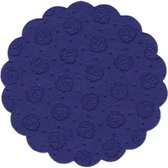 Table pads 9-layer[20pcs]  paper. napkin D=9cm blue