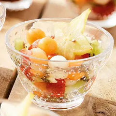 Креманка «Маэва Дотс» стекло 350мл D=120,H=74мм прозр., изображение 4