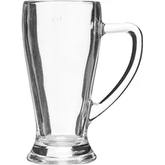 Beer mug “Baviera” glass 350ml D=75/70,H=160,B=125mm clear.