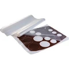 Слюда для шоколада 120 микрон[50шт] ацетат ,L=59,B=39см прозр.