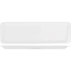 Rectangular dish  porcelain , L=31, B=9cm  white