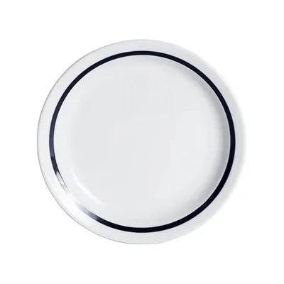 Тарелка десертная «Эр-гоу!» керамика D=15,H=2см белый,синий