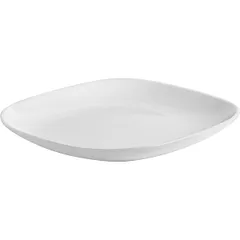 Тарелка «Эволюшнс Солюшн» стекло ,L=21,5,B=19см белый, изображение 3