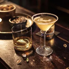 Коктейльная рюмка «Вольюм» хр.стекло 166мл D=10,1,H=15,7см прозр., изображение 4