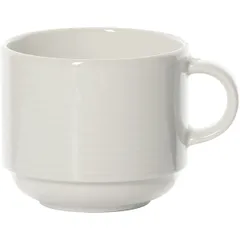 Чашка чайная «Карат» фарфор 280мл D=86,H=70,L=105мм белый