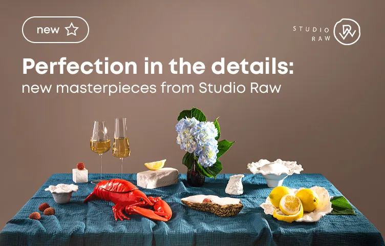 Perfection in the details: new masterpieces from Studio Raw