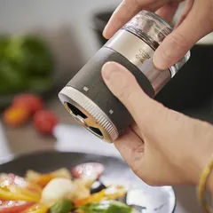 Мельница для перца «Маэстро» бук,сталь нерж. D=6,H=11см черный,металлич., изображение 3