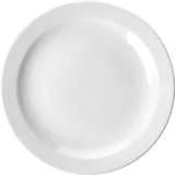 Тарелка «Бейсик» мелкая фарфор D=25,H=3см белый