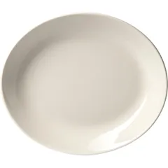 Блюдо «Тэйст» овальное фарфор ,H=25,L=225,B=190мм белый