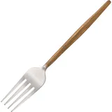 Вилка столовая «Концепт №7» сталь нерж. ,L=21см золотой,стальной