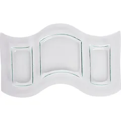 Менажница «Клиа Трэй» Лист стекло ,H=2,L=36,B=22см прозр.