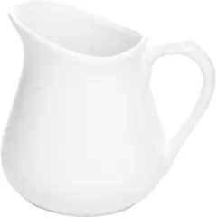 Молочник «Кунстверк» фарфор 230мл D=55,H=90,L=110,B=90мм белый, изображение 2
