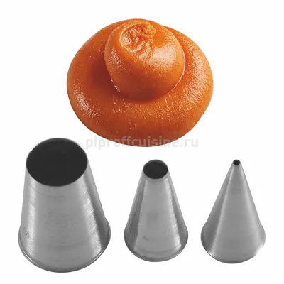 Насадка д/кондит.мешка мет."Круг" D=2мм