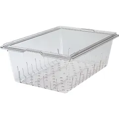 Container for products  polycarbonate , H=12.7, L=66, B=46 cm  transparent.