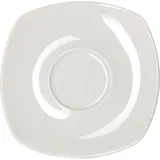 Блюдце «Опшенс» квадратное фарфор ,L=135,B=135мм белый