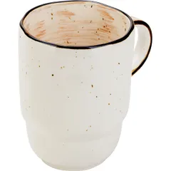 Кружка «Пастораль» фарфор 400мл оранжев.