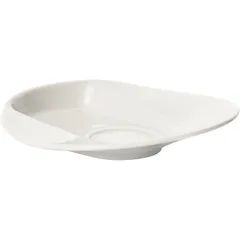 Блюдце «Максим» фарфор D=150,H=25мм белый, изображение 2