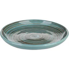 Тарелка «Скандинавия» мелкая керамика D=18,H=3см голуб., изображение 2