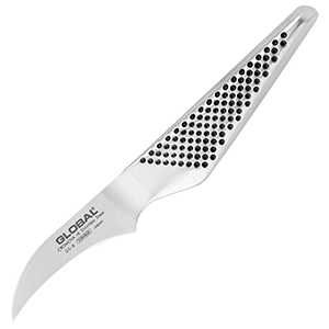 Нож для чистки овощей «Глобал» сталь ,L=70,B=75мм металлич.