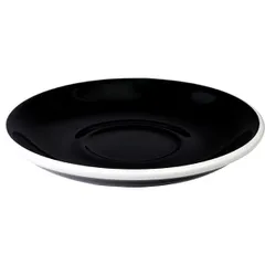 Saucer “Egg” porcelain D=15.5cm black