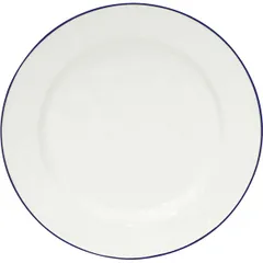 Deep plate ceramics D=21cm white