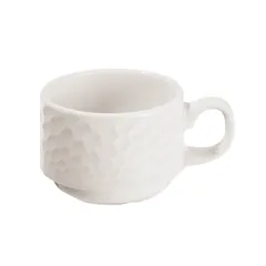 Чашка кофейная «Морелла» фарфор 85мл белый