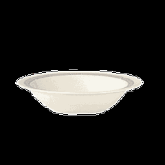 Dish “Carrare” for fruit  glass  200 ml  D=160, H=35mm  beige, sand.