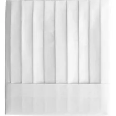 Колпак поварской одноразовый[5шт] мат.нетканый ,H=30,L=29,B=31см белый, изображение 2