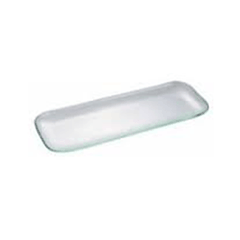 Spoon rest glass ,H=1,L=19,B=7cm