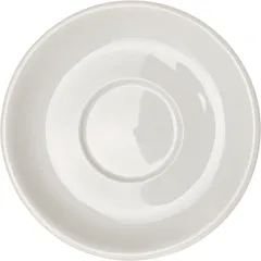 Блюдце «Алберго» фарфор D=145,H=18мм белый
