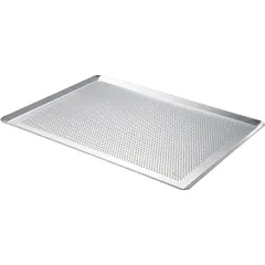 Perforated baking tray aluminum ,H=1,L=60,B=40cm metal.