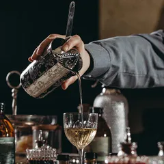 Стрейнер для джулепа «Пробар Премиум Пьюр» сталь нерж. D=79,L=169мм серебрист., изображение 4