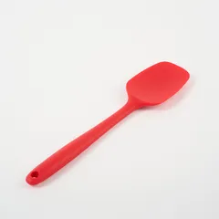 Лопатка жаропрочная силикон ,L=27см красный, изображение 4