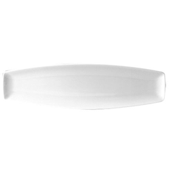 Dish “White Neo”  porcelain ,H=17,L=360,B=100mm white