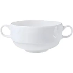 Bouillon cup “Bianco”  porcelain  285 ml  white