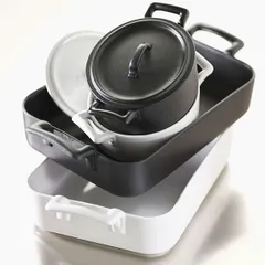 Сковорода порционная прямоугольная «Бель Кузин» фарфор 330мл ,H=45,L=120,B=100мм белый, изображение 3