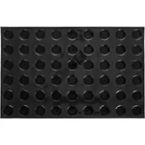 Форма кондитерская «Цилиндр»[54шт] силикон,стеклопласт. ,L=38,B=20мм