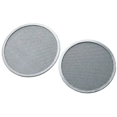 Pizza cooking screen aluminum D=23cm gray