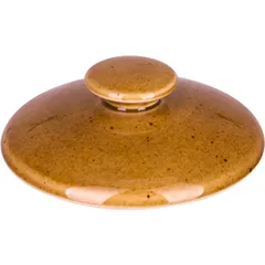 Крышка для чашки бульонной «Кантри Стайл» арт.TRY1146 фарфор D=12,5см коричнев.