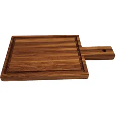 Serving board with handle  oak , H=25, L=270/380, B=200mm  St. tree