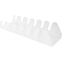 Plate stand plastic ,H=47,L=220,B=65mm white