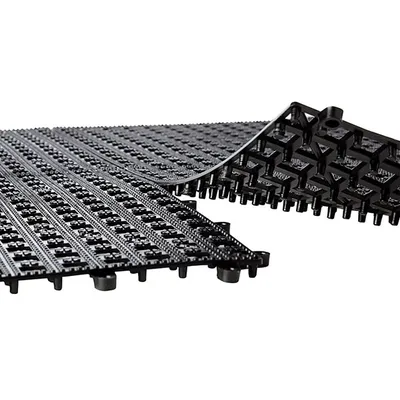 Коврик барный рельефный полипроп. ,L=33,B=33см черный, изображение 2